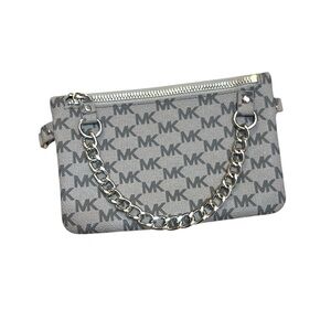 Michael Kors Gray Chain Belt Bag